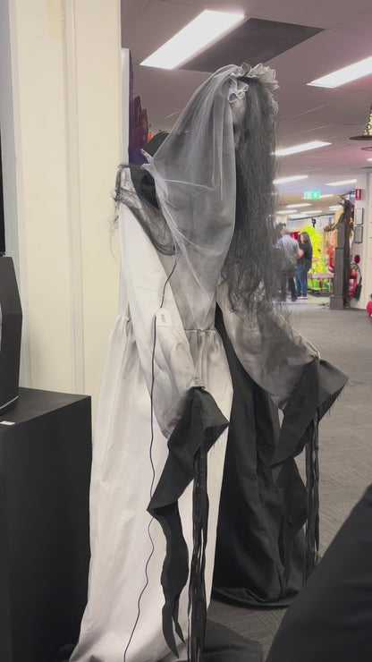 Horror Bride Animated Halloween Decoration 1.6m