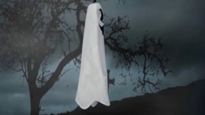 Flying Ghost Halloween Decoration 91cm