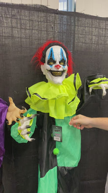 Creepy Clown Halloween Animatronic 1.8m