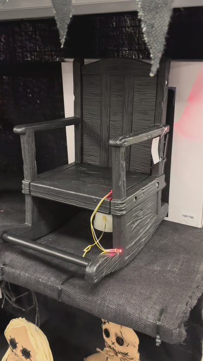 Rocking Chair Animated Decoration 34cm