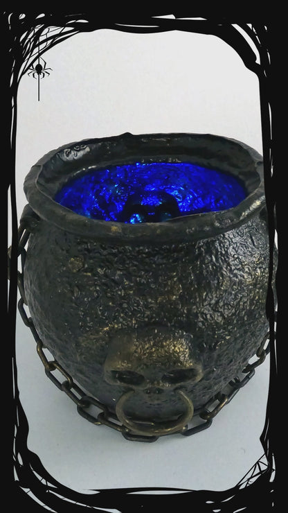 Haunted Cauldron Animated Decoration 50cm