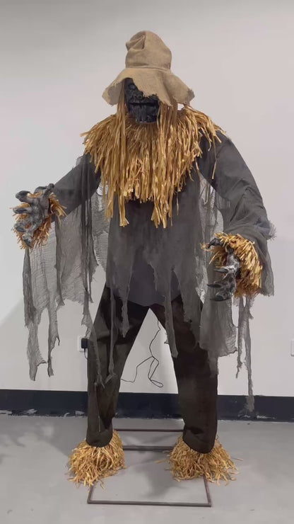 Evil Scarecrow Animatronic 2m
