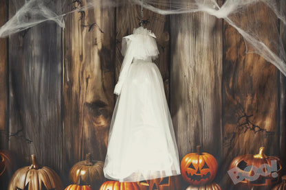 Hanging Bride Dress Animated Decoration 1.1m