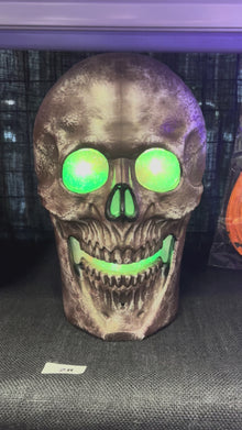 Eerie Skull Lantern Halloween Decoration 30cm