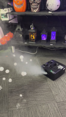 Fog and Bubble Machine 450W For Halloween
