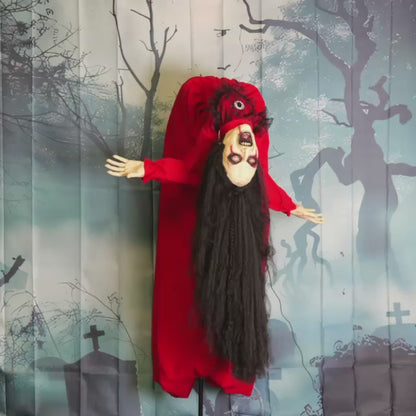 Possessed Zombie Animated Halloween Decoration 1.4m