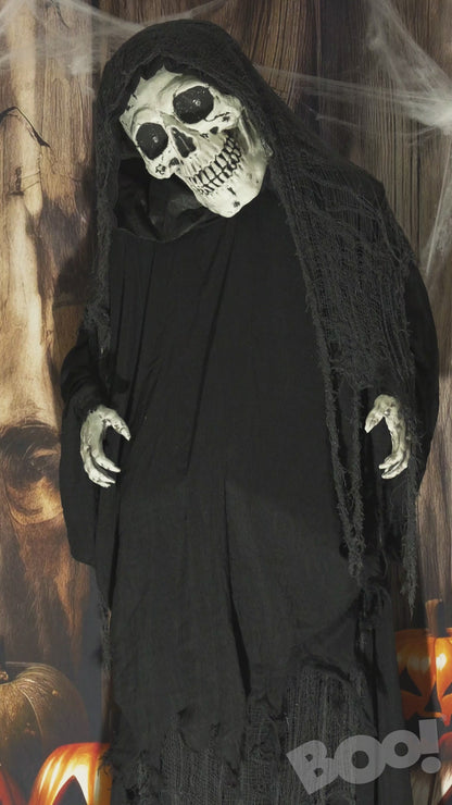 Standing Reaper Animated Decoration 2.6m