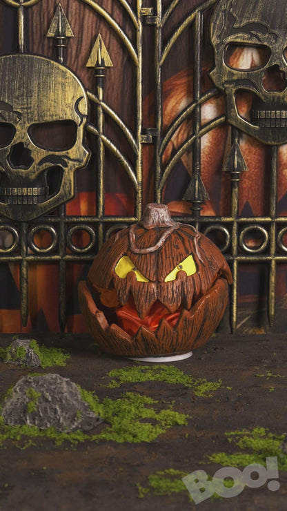 Pop Up Pumpkin Animated Decoration 28cm