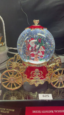 Christmas Swirl Musical Royal Carriage USB 21cm