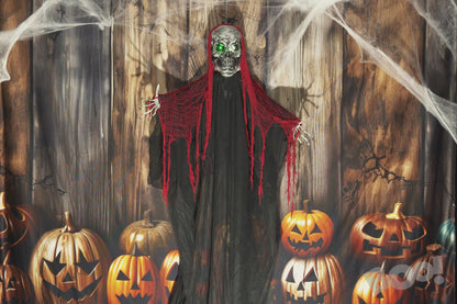 Hanging Giant Reaper Animated Decoration 2.1m