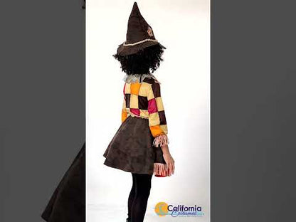 Patchwork Scarecrow Girls Costume