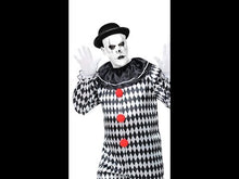 Harlequin Half Mask with Bowler Hat