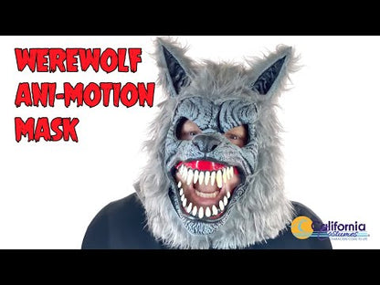 Grey Werewolf Ani Motion Mask