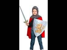 Medieval Knight Kids Cape with Hood