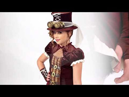Steampunk Tween Girls Costume