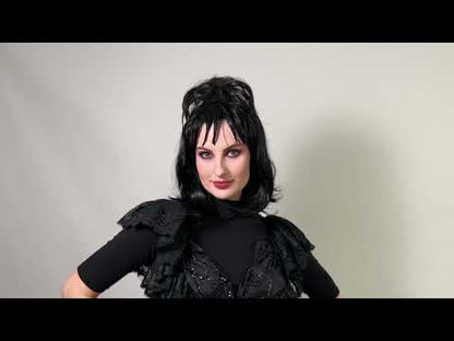 Beetle Bride Lydia Short Black Wig