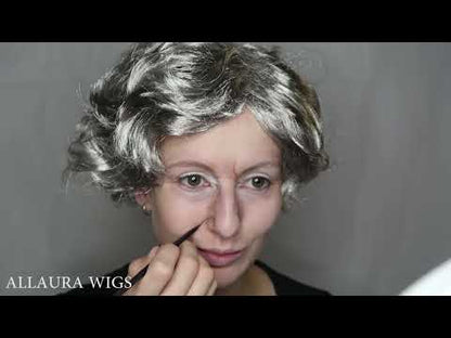 The Queen Short Grey Wig