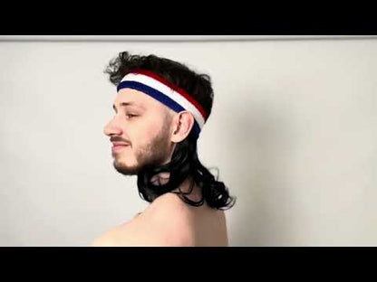 Trevor The Tease Black Magic Mullet Headband