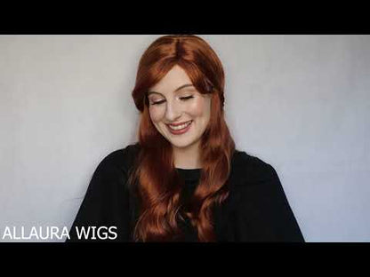 Snow Sister Deluxe Long Auburn Wig