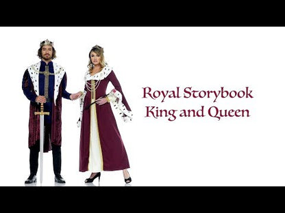 Royal Storybook Queen Womens Costume