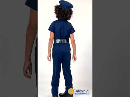 Cool Cop Deluxe Girls Costume