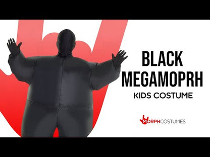 Black Megamorph Inflatable Boys Costume
