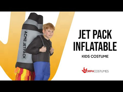 Jet Pack Inflatable Pick Me Up Kids Costume