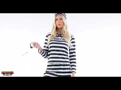 Jailbird Womens Costume