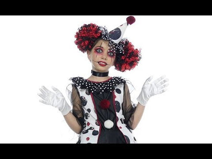 Creepy Clown Girls Costume