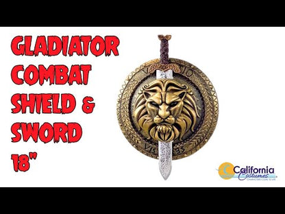 Gladiator Combat Shield and Sword