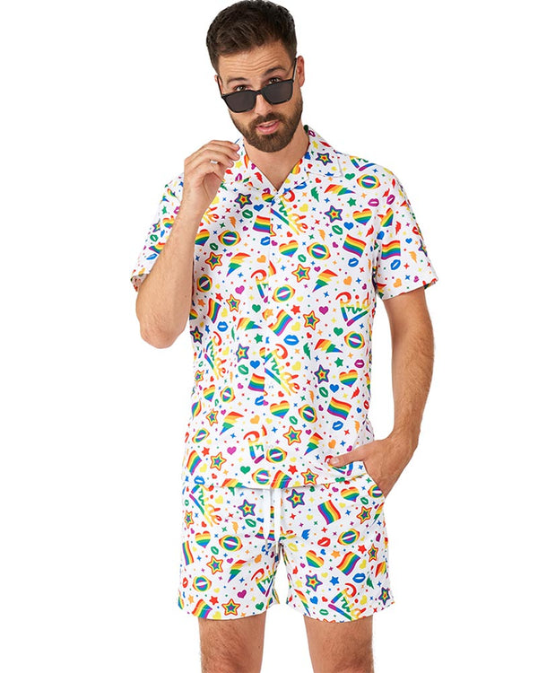 Pride Icons Mens Suitmeister Swim Suit Combo