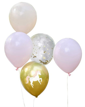 Princess Party Balloon Bundle Pack of 5