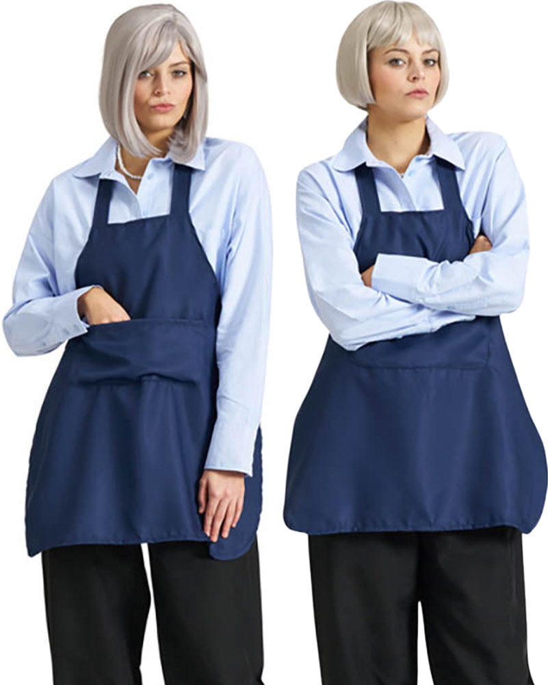 Hoity Shop Lady Wig Apron and Necklace Set