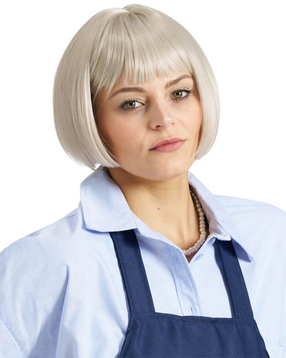 Hoity Shop Lady Deluxe Short Grey Wig