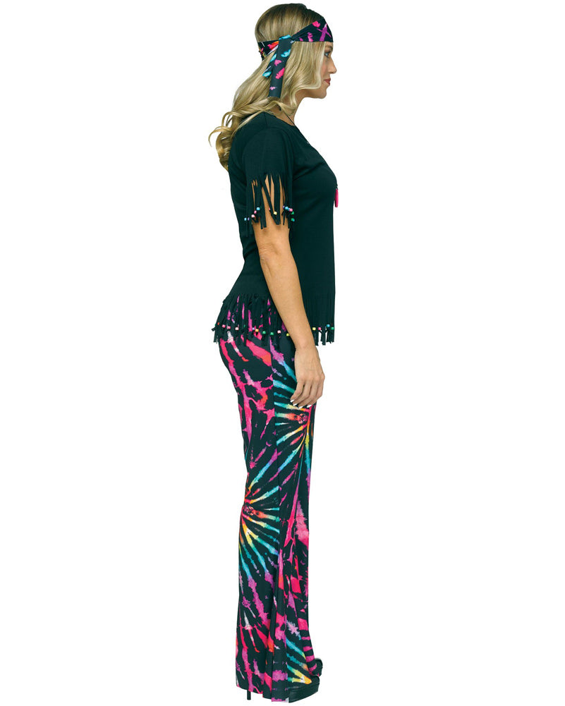 Psychedelic Hippie Womens Costume