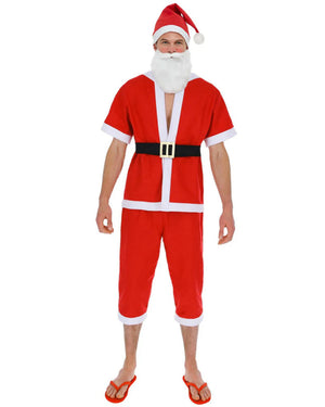 Pub Crawl Summer Santa Mens Christmas Costume