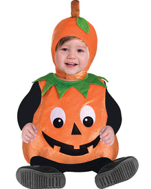 Pumpkin Cutie Pie Toddler and Kids Halloween Costume 1-2 Years