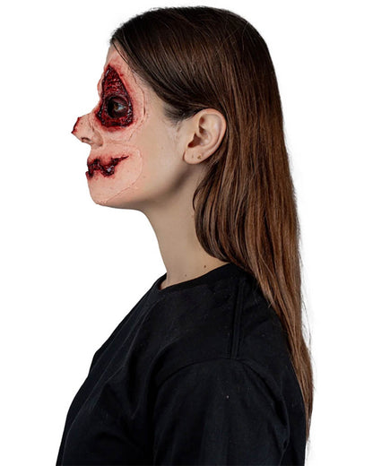 Pumpkin Face Scarification FX Appliance Transfer Prosthetic