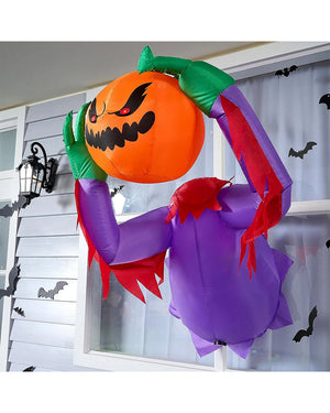 Pumpkin Ghost Broke Out Inflatable 1.3m
