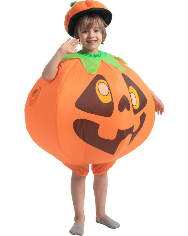 Pumpkin Inflatable Kids Costume