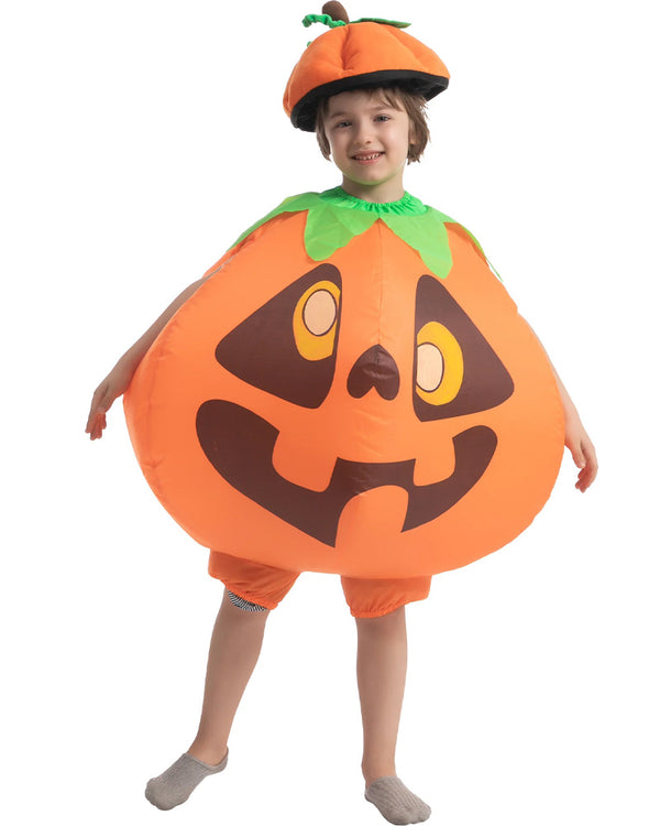 Pumpkin Inflatable Kids Costume