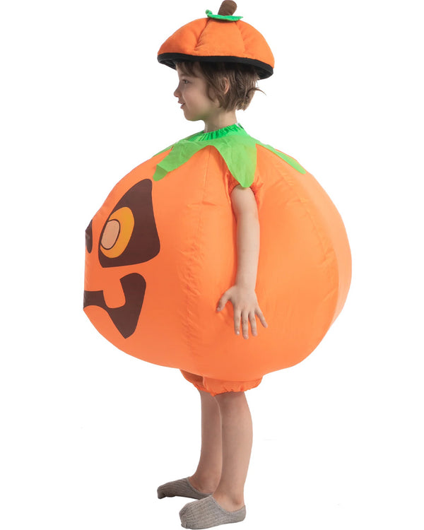 Pumpkin Inflatable Kids Costume