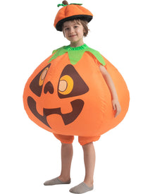 Pumpkin Inflatable Kids Halloween Costume