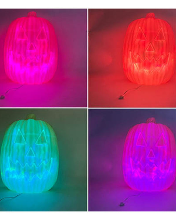 Light Up Pumpkin Decoration with Sound 40cm