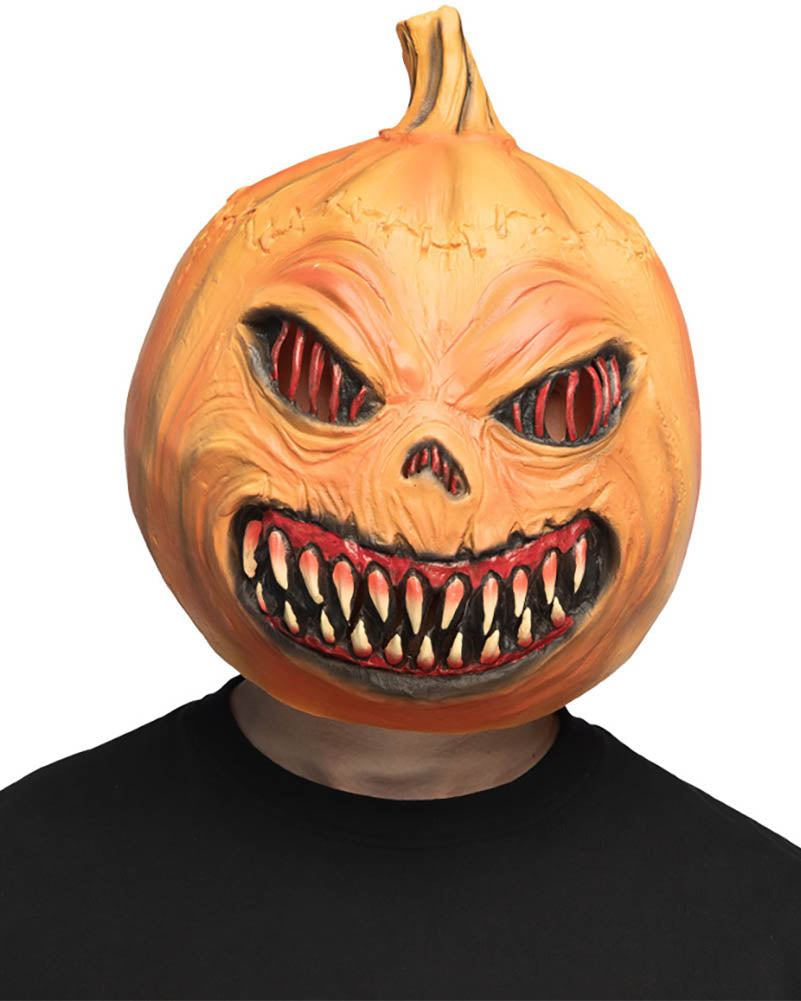Pumpkin Monster Latex Halloween Mask