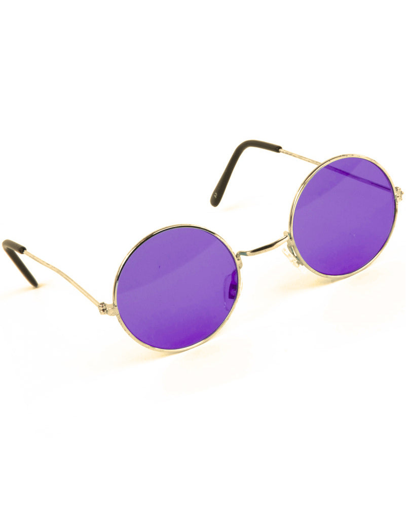 Purple 1960s Lennon Glasses