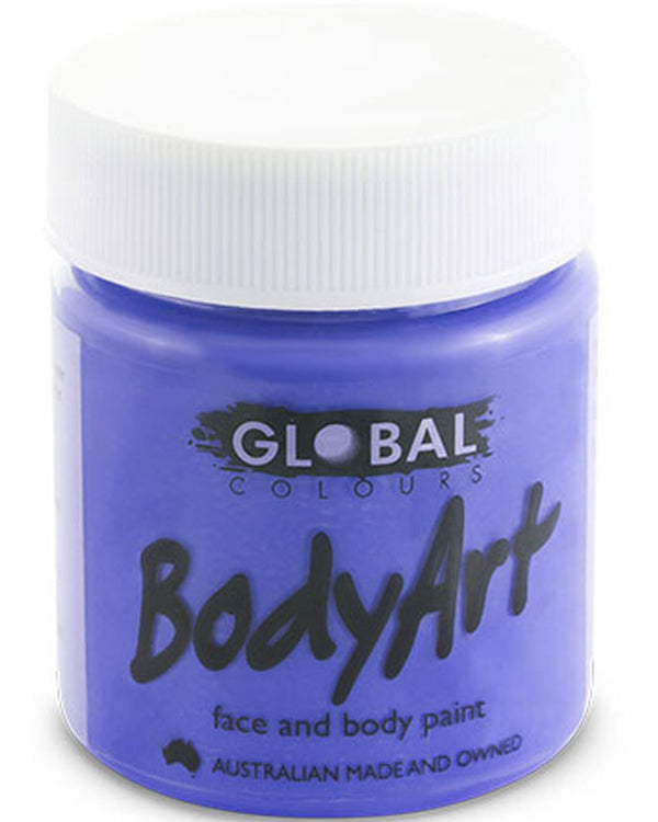 Purple Face and Body Paint Tub 45ml