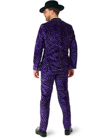 Purple Pimp Faux Fur Mens Suitmeister