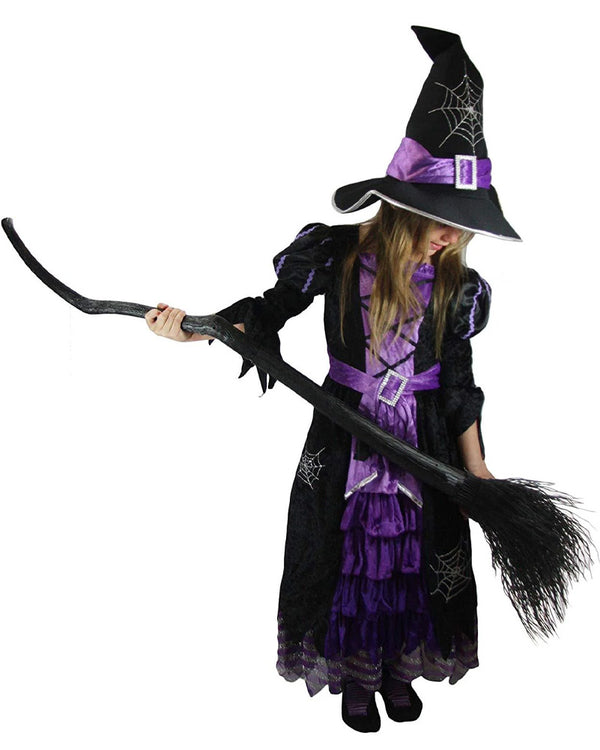 Purple Witch Girls Costume