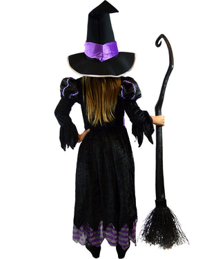 Purple Witch Girls Costume